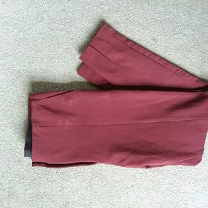 Maroon dress pants